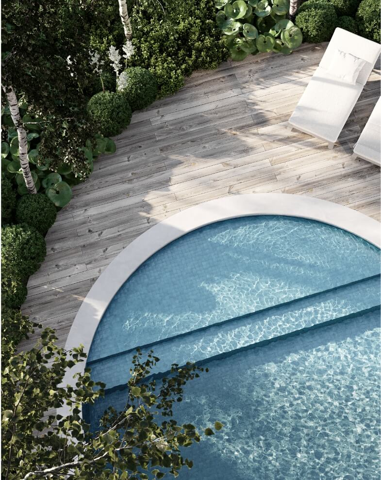 Mira Bellevue Hill Garden Pool Aerial Crop